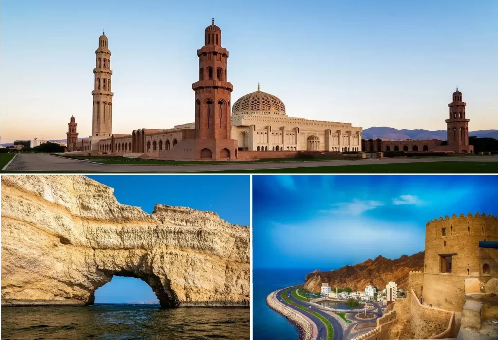 Sightseeing centers of Oman