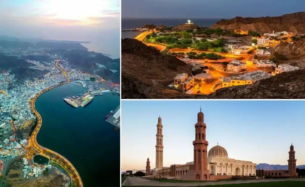 Sightseeing centers of Oman