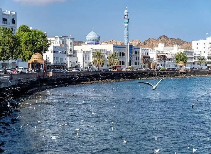A picture of Muscat, the coastal capital of Oman